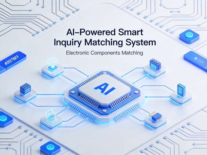 AI-powered smart inquiry system for electronic component sourcing
